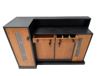 Oak Modernist Art Deco Sideboard or Credenza by Cor Alons, 1927